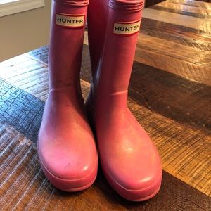 Hunter boots, size 11